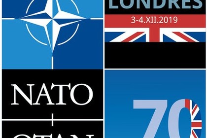 A special logo was created to mark the 70th anniversary of NATO